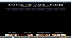 Desktop Screenshot of pennycreeksmiles.com